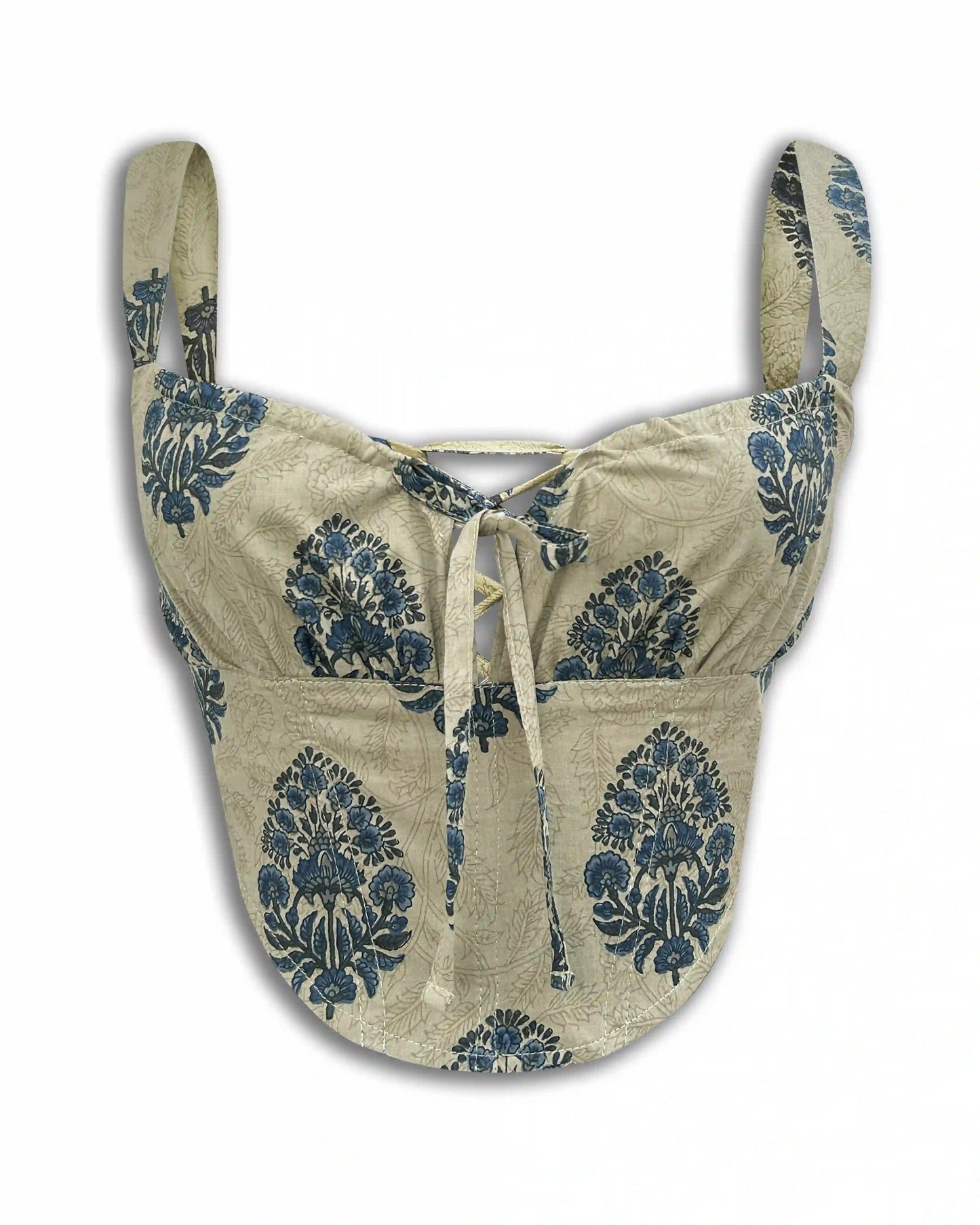 Gray Aru Corset Top