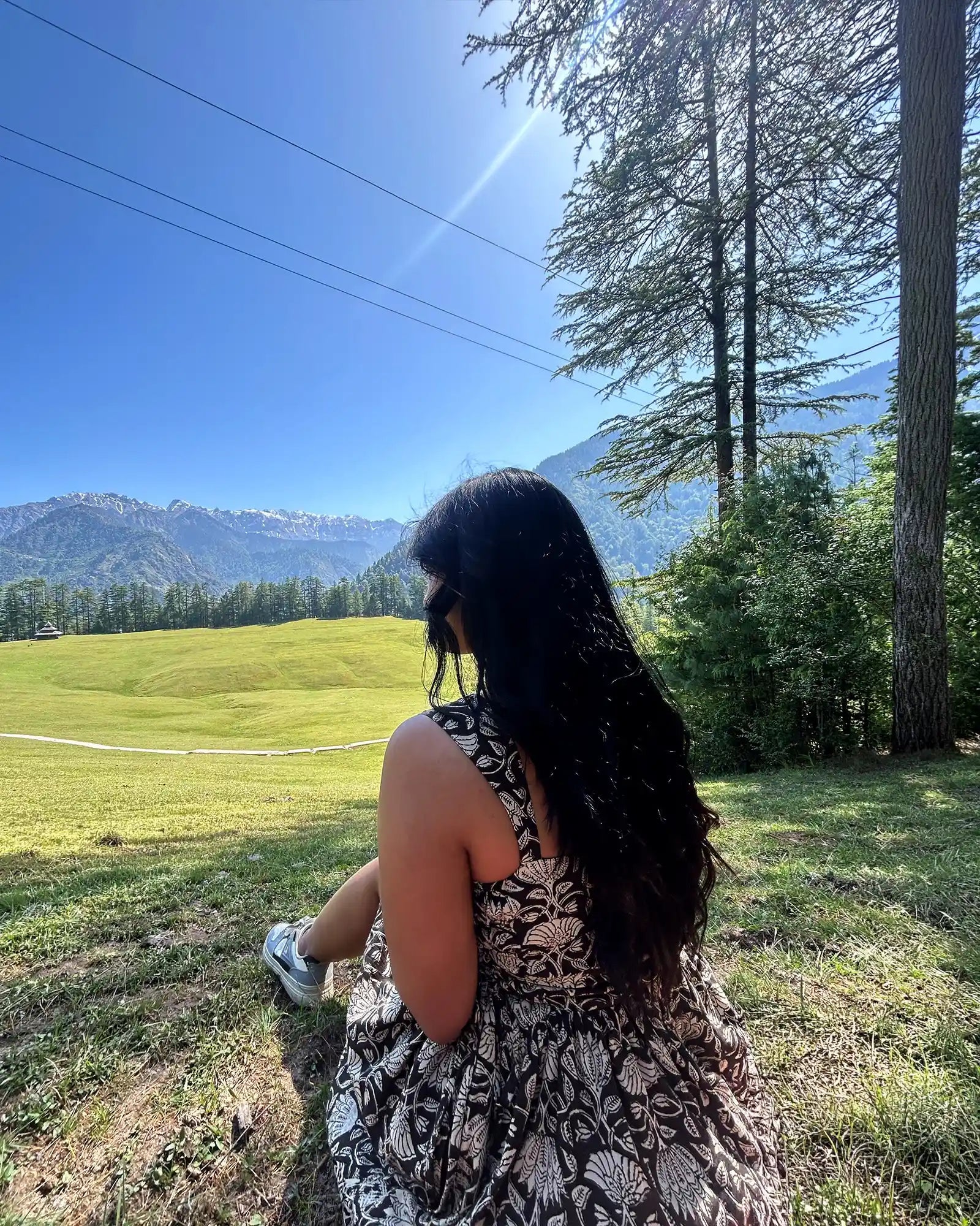 Black Moonflower Dress - Shopsuhi