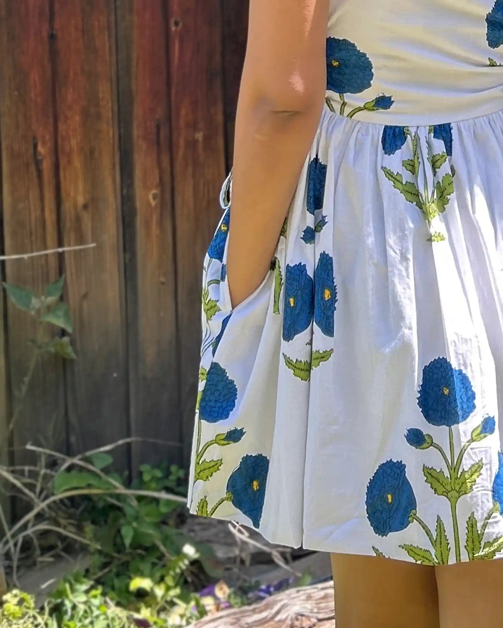 White Wildflower Dress - Shopsuhi