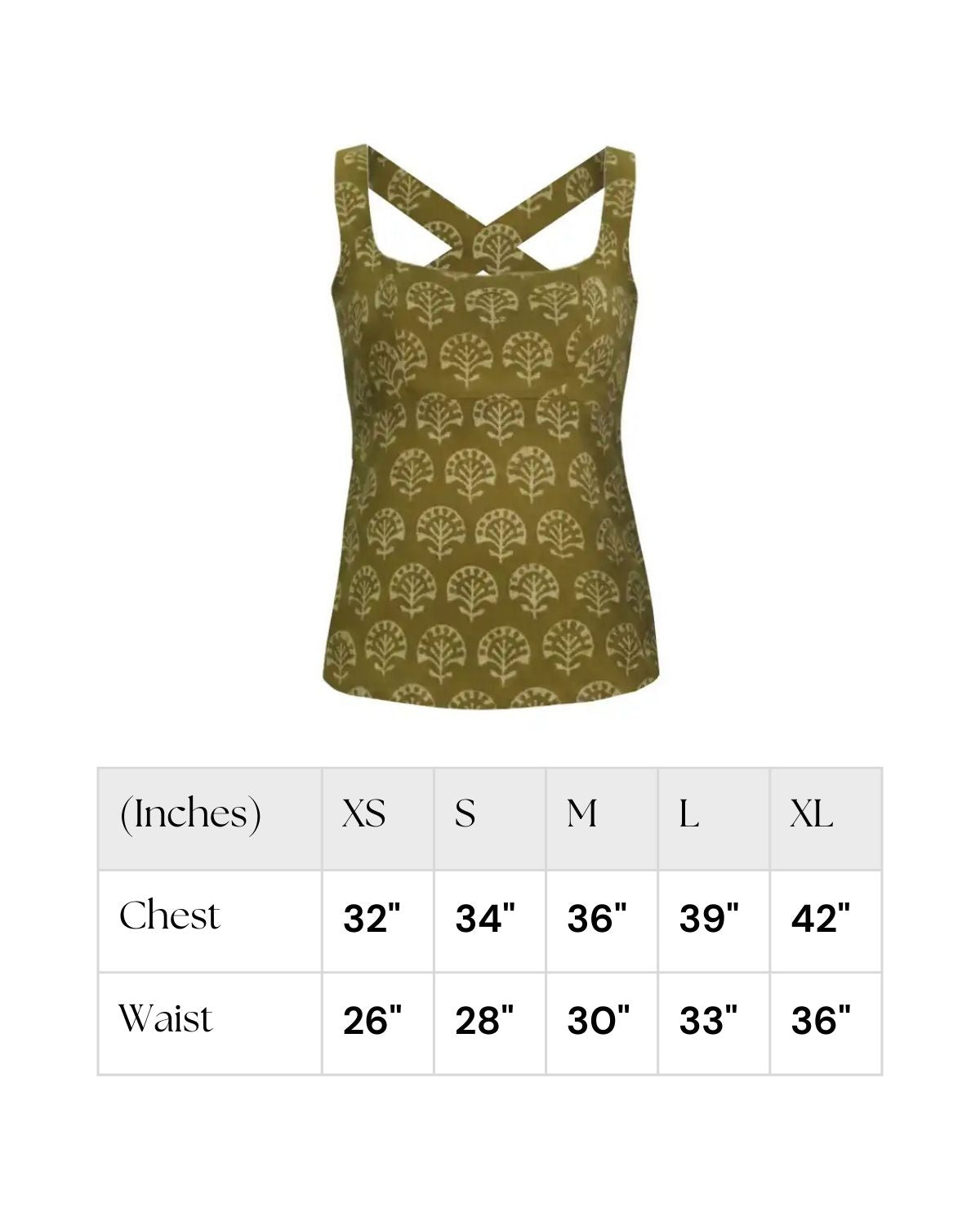 Olive Vajra Top