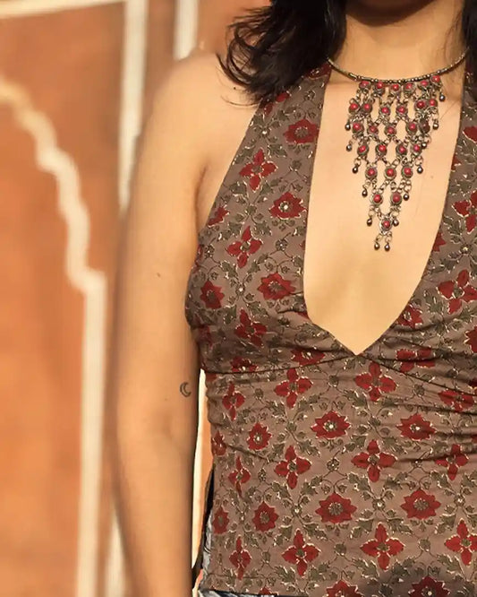 Brown Rohi Kurta Top