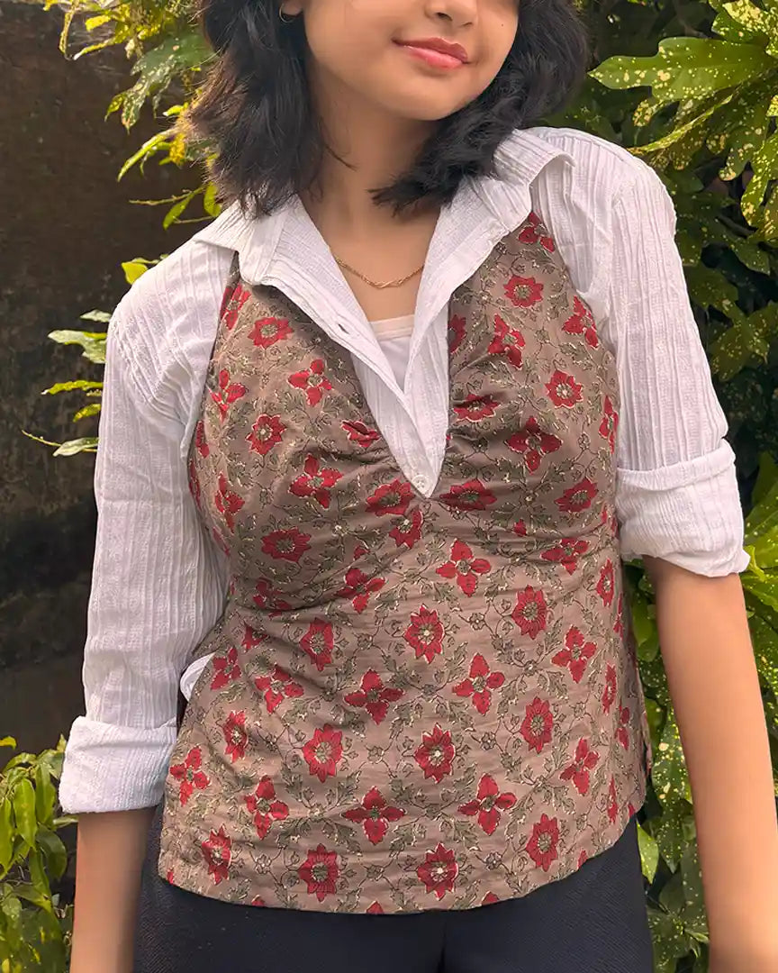 Brown Rohi Kurta Top