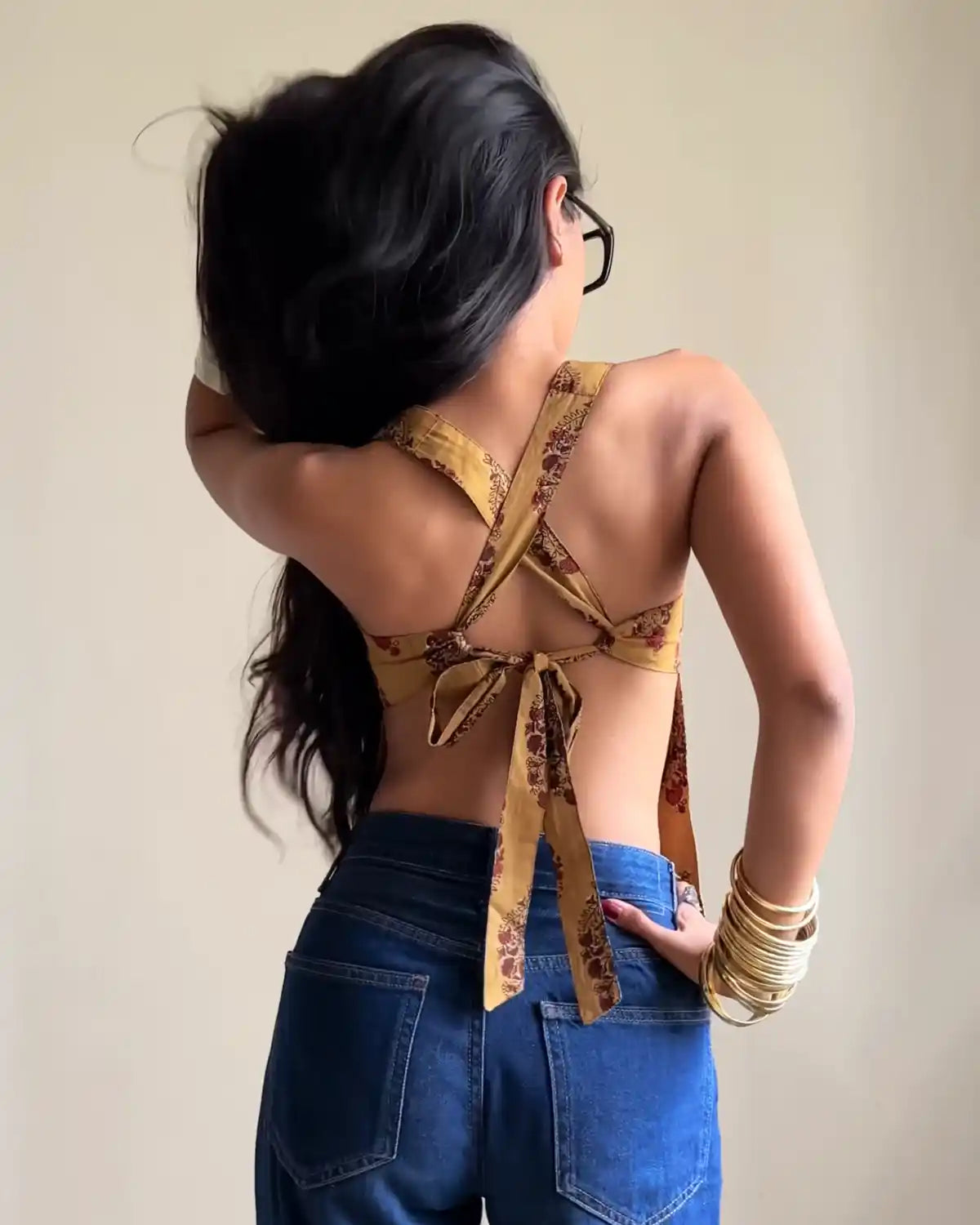 Gold Vajra Top