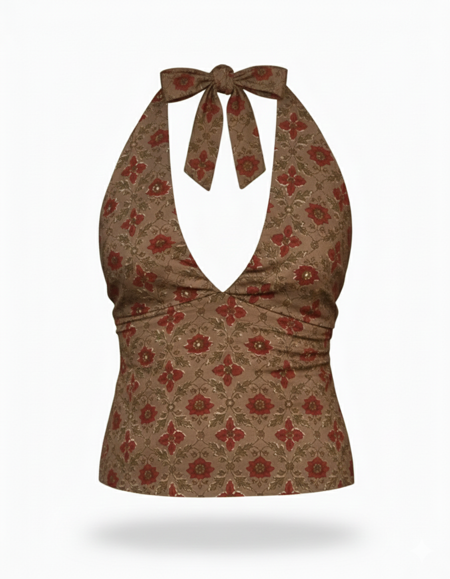 Brown Rohi Kurta Top