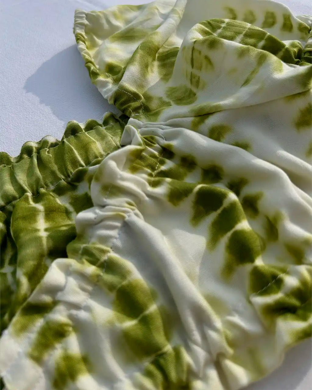 Green Aira Crop Top