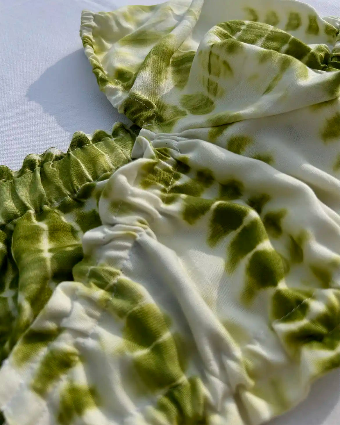 Green Aira Crop Top