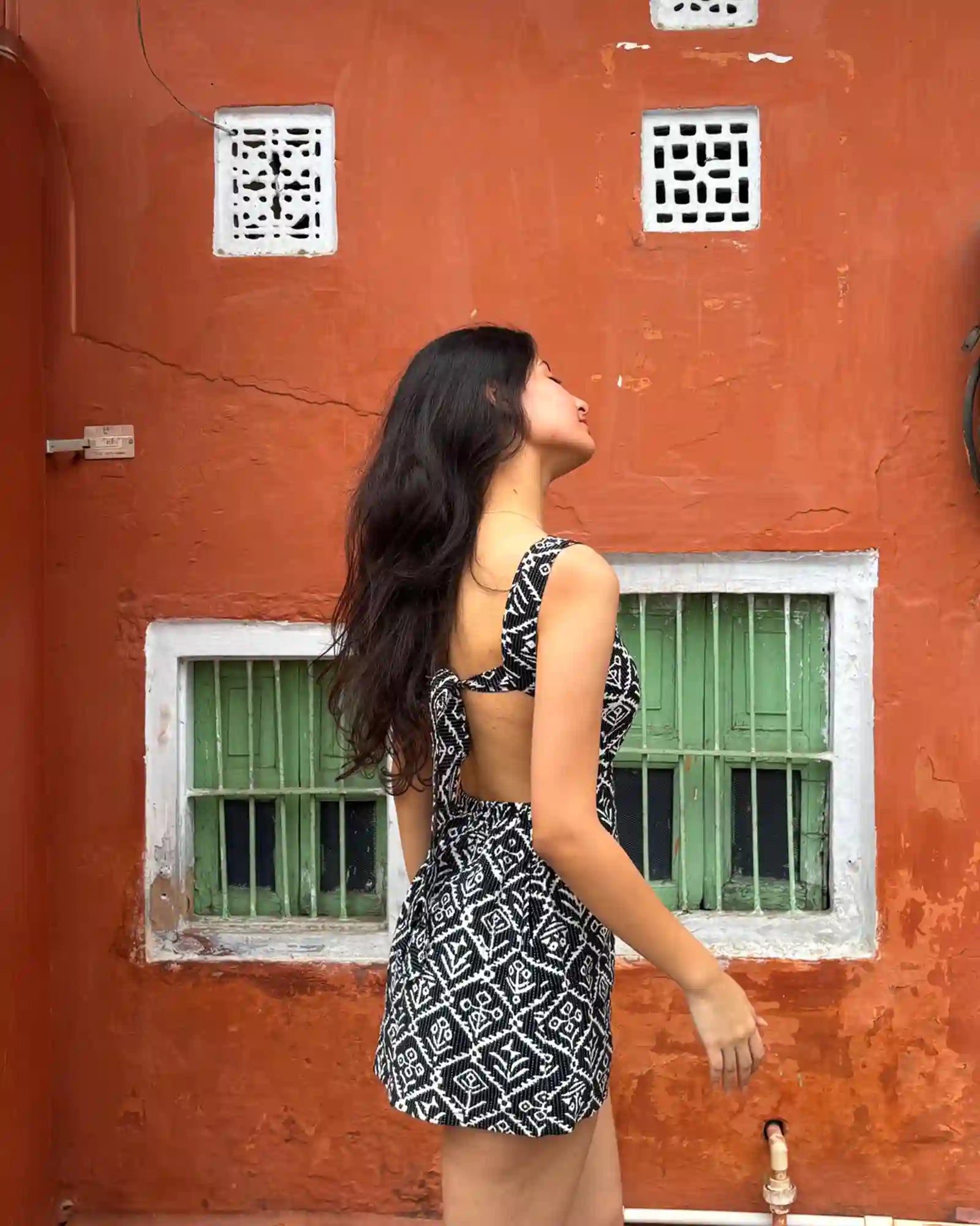 Black Current Dress (Padded)