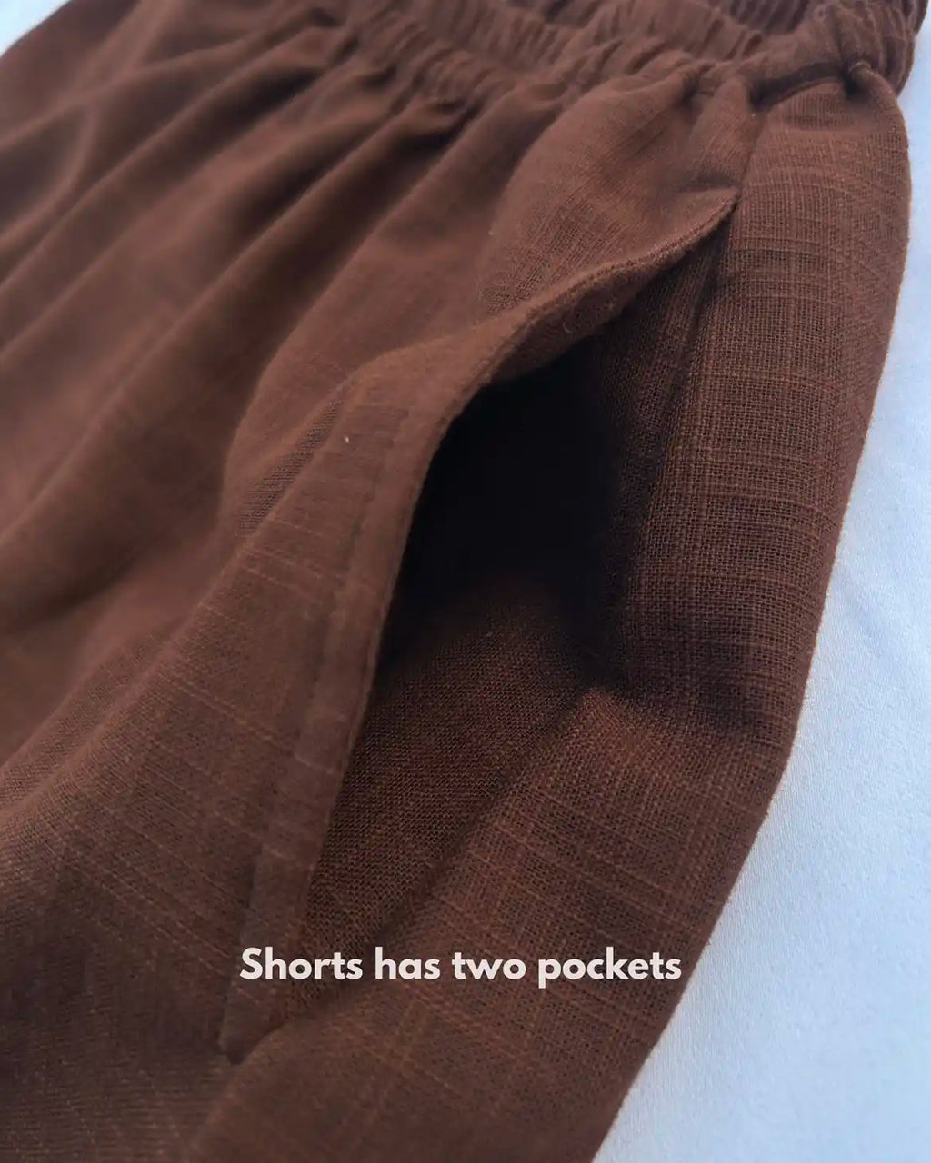 Chocolate Brown Strings attached Co-ord set