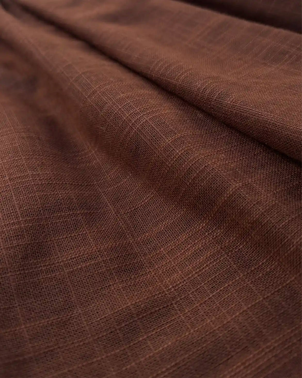 Chocolate Brown Strings Attached Top (padded)