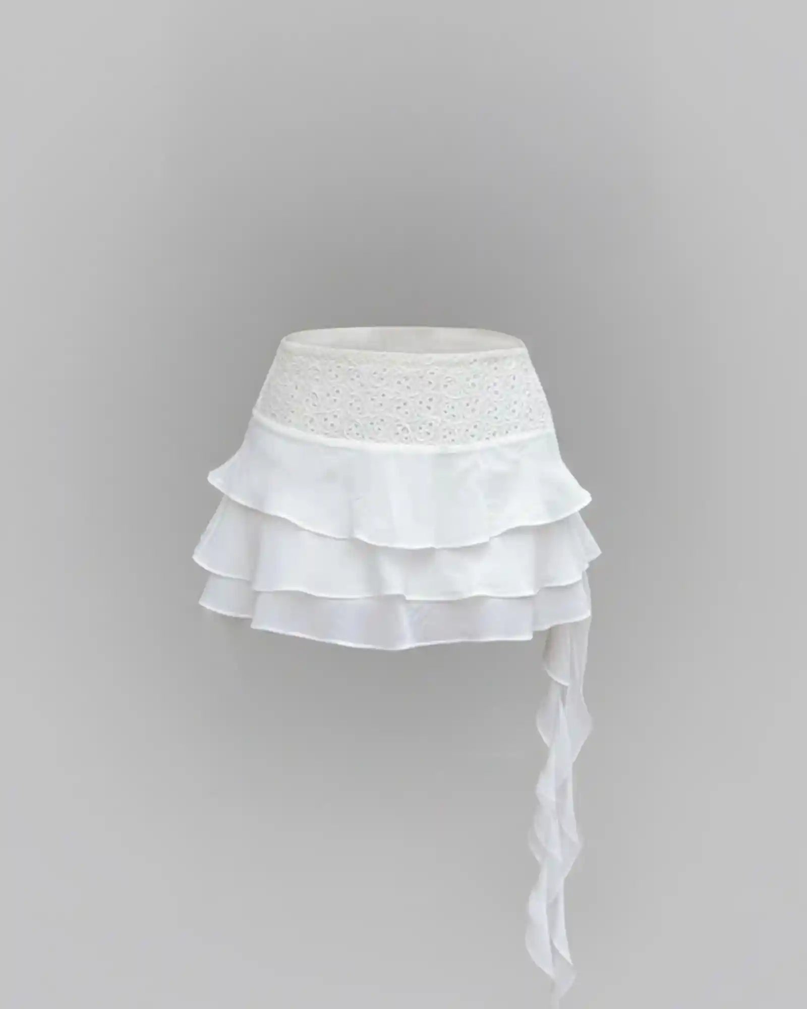 Elina Trail Ruffle Skirt - Shopsuhi