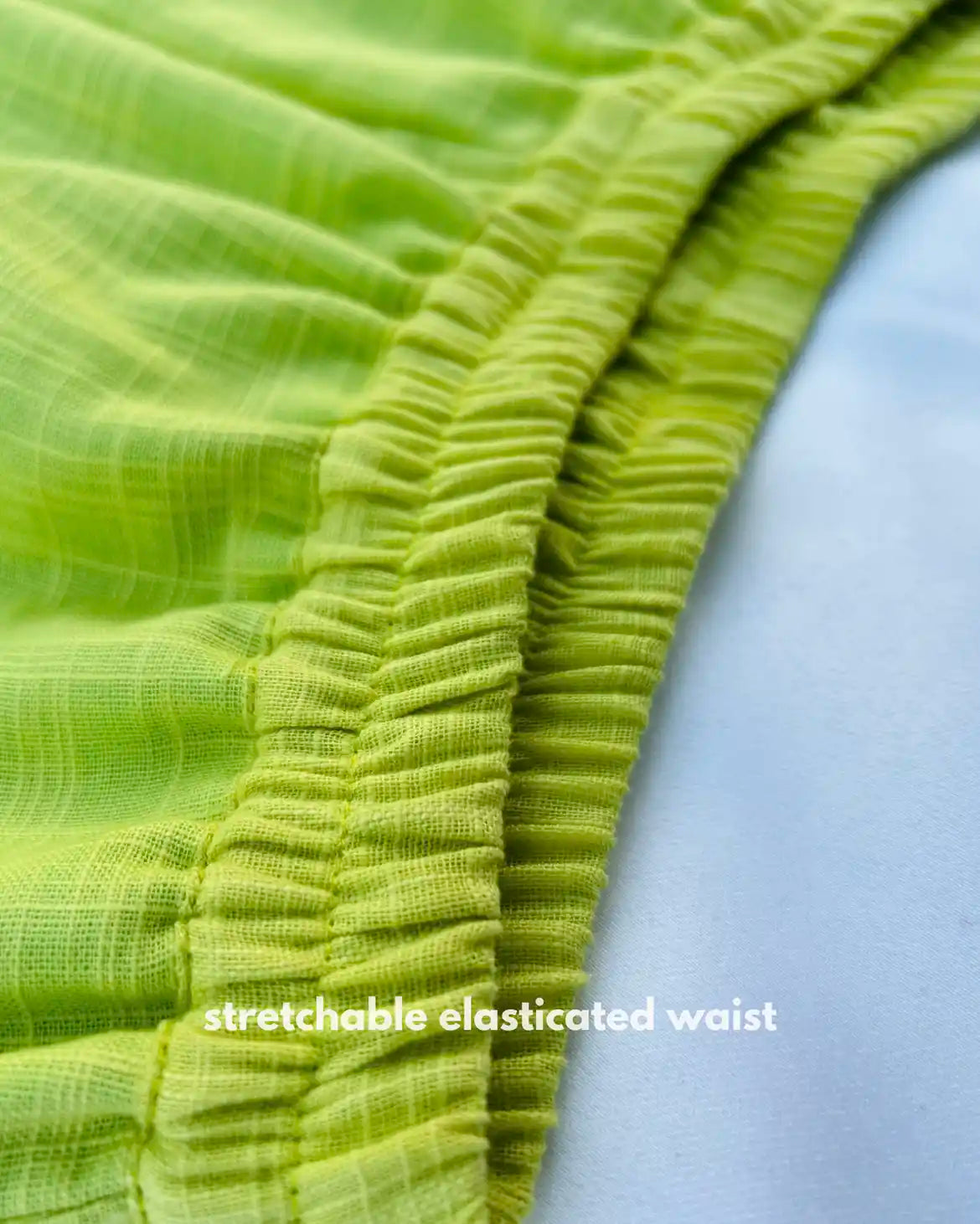 Lime Green Strings attached Co-ord set