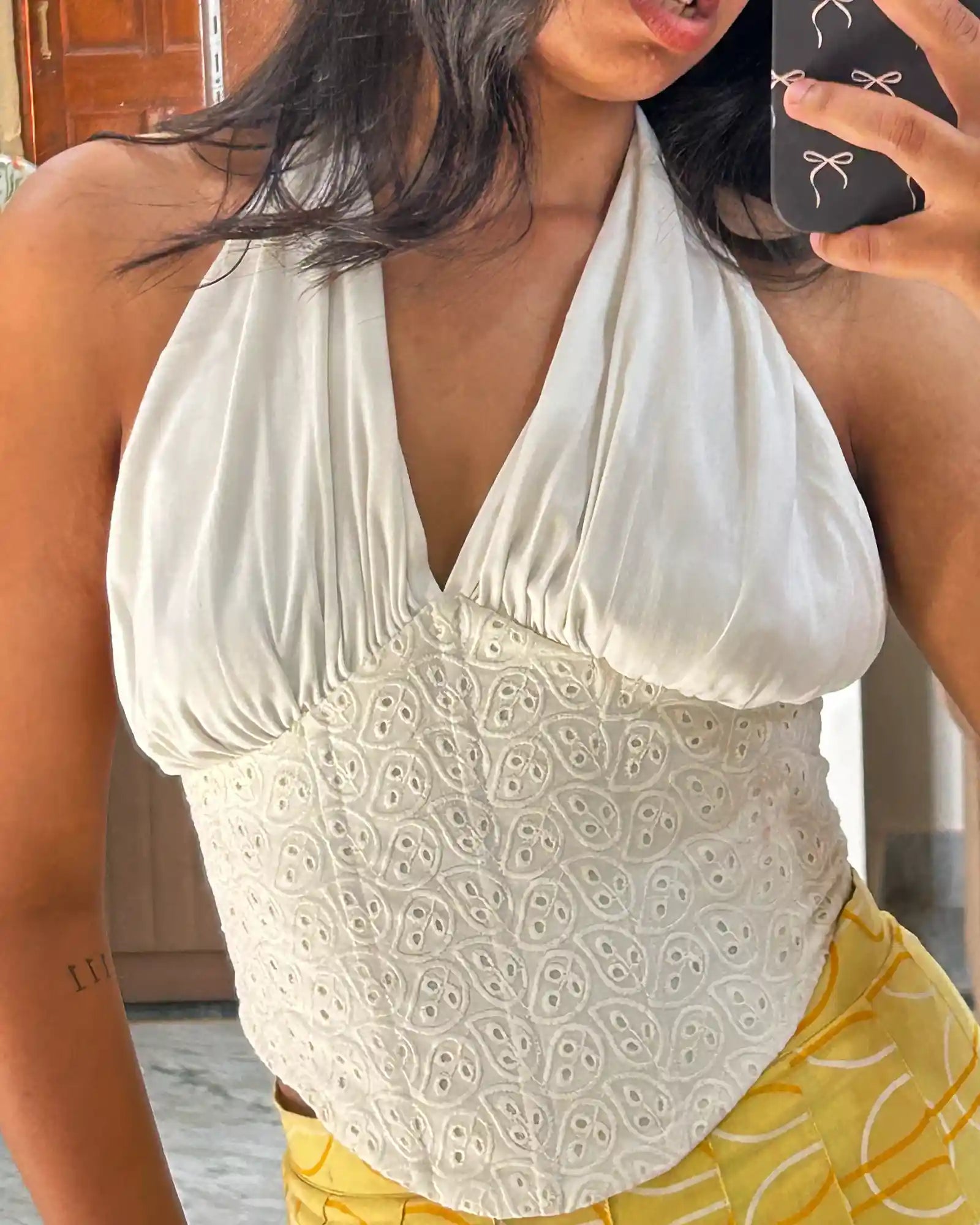 White Pearl Corset
