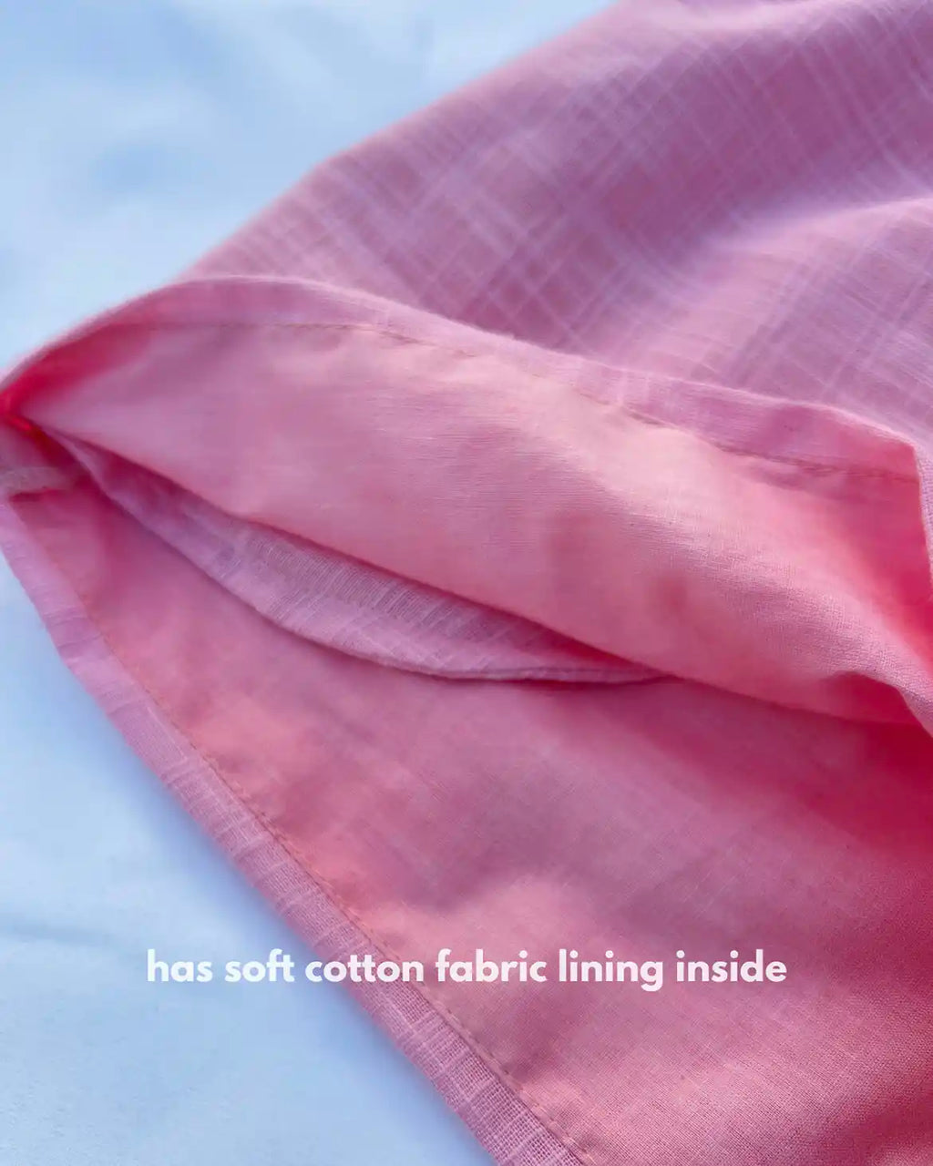 Blush Pink Strings attached Co-ord set