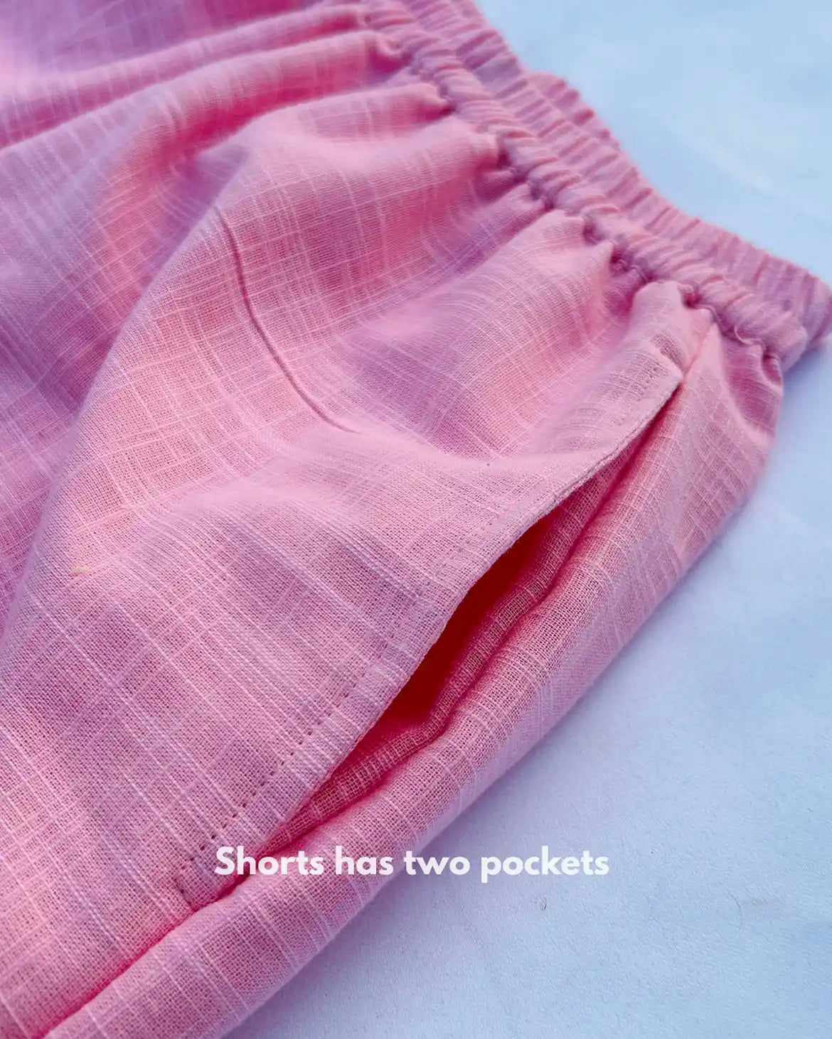 Blush Pink Strings attached Co-ord set